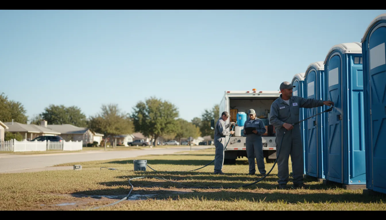 Long-Term Portable Toilet Rental in Livingston, TN near me